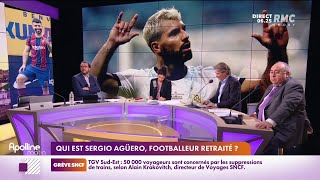 Sergio Agüero a annoncé la fin de sa carrière sportive à cause d'une arythmie cardiaque