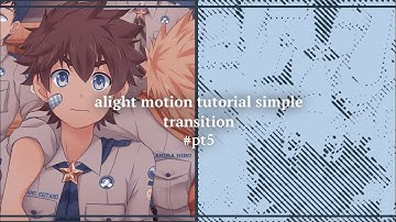Tutorial Mid Split w/ Slide Transition | Tutorial Alight Motion