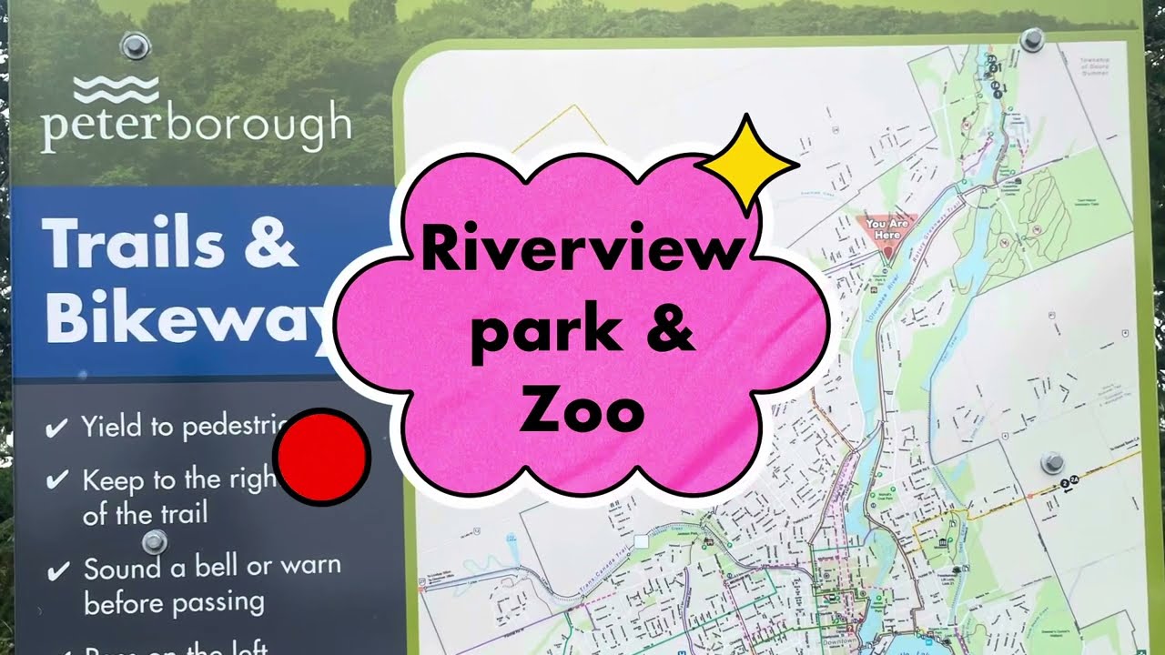 Hidden Gem in Ontario! 🦁 Riverview Park & Zoo | FREE Family Fun in Peterborough 🇨🇦