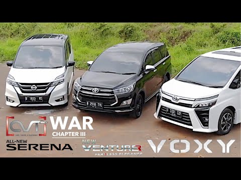 CVT-WAR-#3:-Nissan-Serena-vs-Toyota-Innova-Venturer-vs-Toyota-Voxy