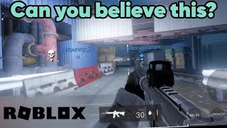 The graphics are CRAZILY GOOD on mobile | Roblox FRONTLINES {RRS}