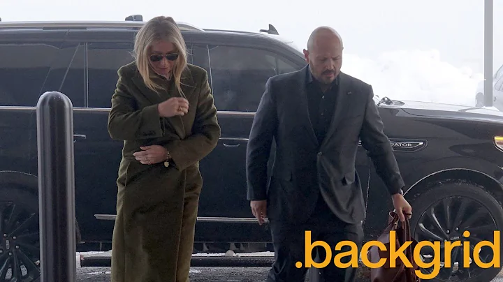 Gwyneth Paltrow arrives in court this morning over alleged collision at Deer Valley in 2016