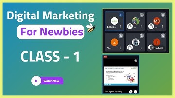 Digital Marketing Course for Newbies |Class 01|Digital Marketing Bangla tutorial Digital Wit Academy