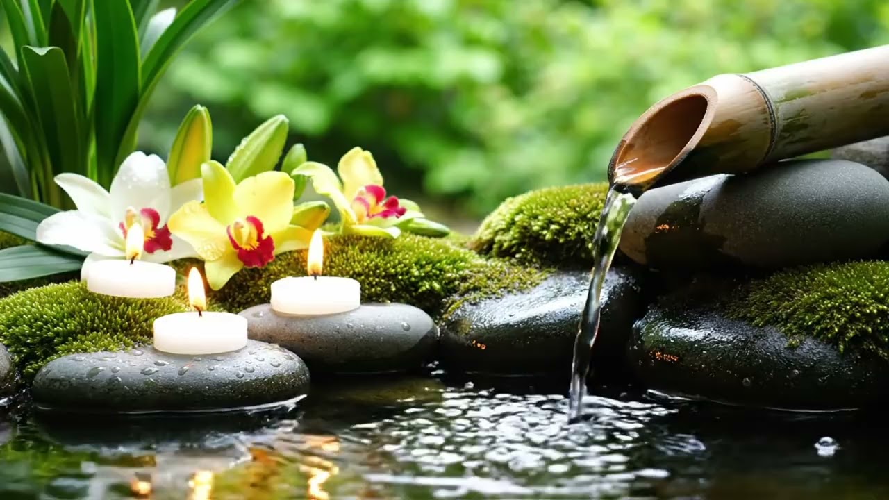 Golden Petals, Quiet Ripples 🍃 Soft Piano Ambience