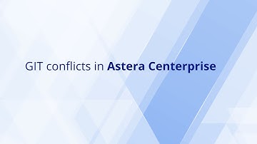 GIT Conflicts | Astera Data Stack