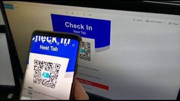 Visitors QR code Scan