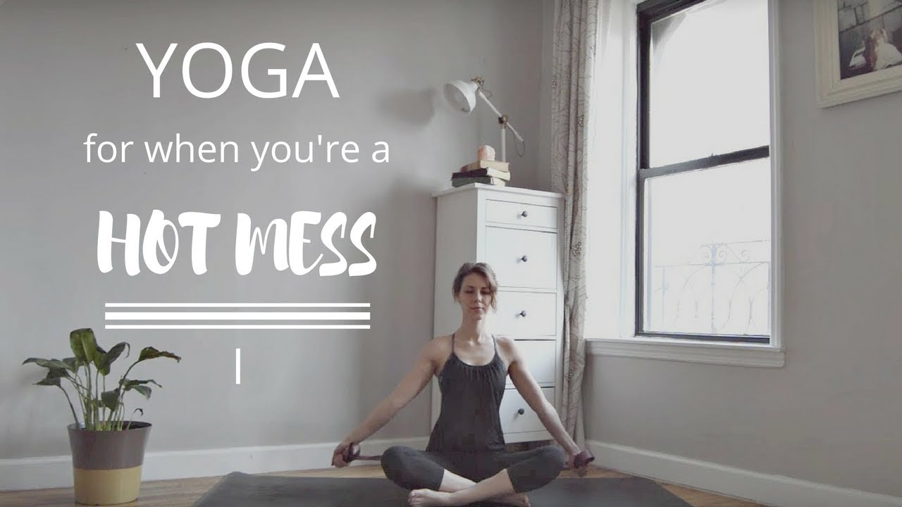 Christian Yoga for When You're a Hot Mess: Week 1: Gentle Heart-Focused Yoga Flow