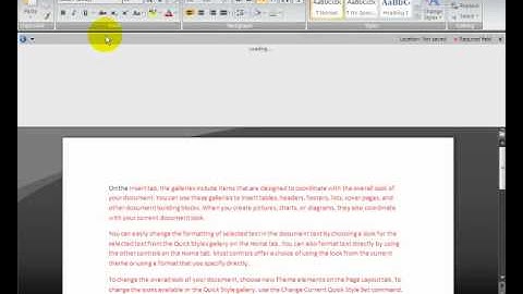 ms word 2007 options (popular) tutorial in pashto by mehrabudin wakman
