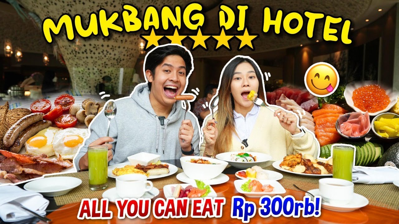 Jerome Polin dan Jessica Jane Sarapan All You Can Eat di Restoran Hotel Bintang Lima!