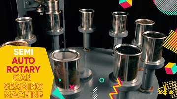 rotary can seamer machine semi-auto