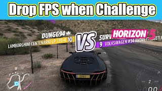 Forza Horizon 5 the Eliminator Pls fix Drop FPS when Challenge