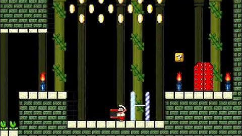 SMBX Custom Level "Hidden Temple in the Forest"