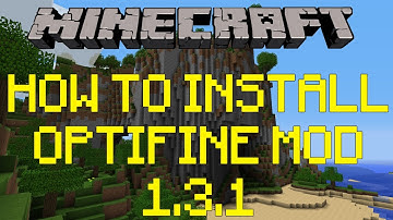 How To Install Optifine Mod - Minecraft 1.3.2 !!! (Tutorial)