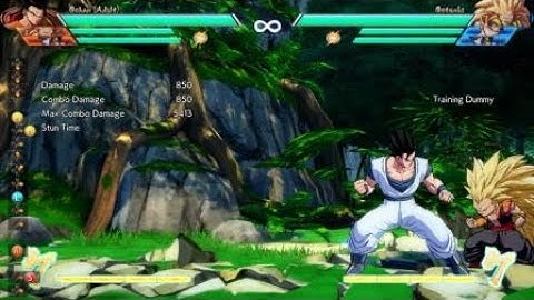 Adult Gohan and Gotenks Restand Overhead Option