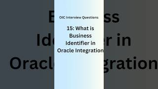OIC interview Q15 #oracle  #oracleintegrationcloud #oic #oracleintegration #shorts #shortsfeed #dev