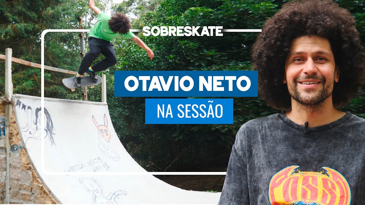 Skate dentro de casa | Otavio Neto na sessão | sobreskate