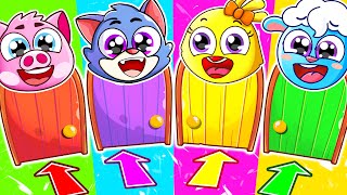 Escape From Color Prison Challenges With Monsters Kids Songs & Nursery Rhymes By Baby Color