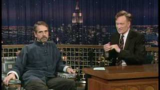 Jeremy Irons shares some child rearing advice