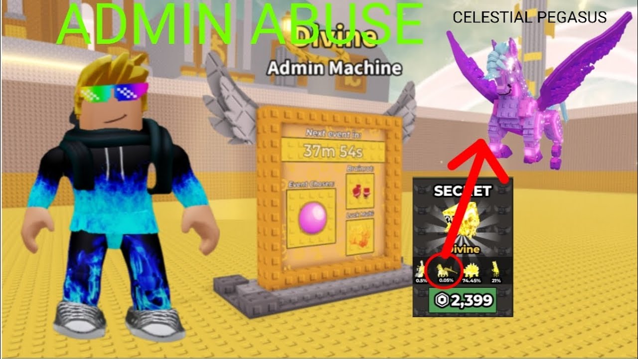 Steal a brainrot - ADMIN ABUSE Divine admin machine si multe altele!