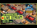 Attempting To Build the Next Tesla! - Car Manufacture - Live Stream