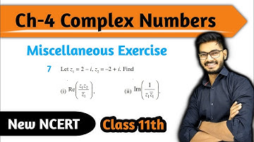 Question 7 of  Miscellaneous Exercise Chapter 4 Complex Numbers Class 11th Maths New NCERT