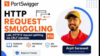 HTTP Request Smuggling | #16 HTTP/2 request splitting via CRLF injection | Arpit Saraswat