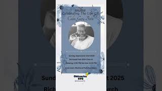 Colin Gary Bobb | Funeral Service Announcement #obituariessvg  #svg #stvincent
