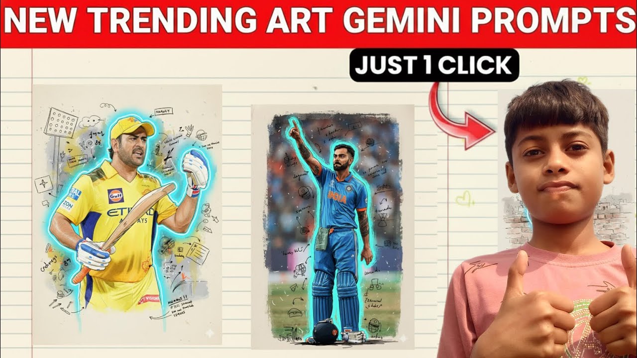 🔥 “Gemini Prompts से Photo को HD Cartoon Art में बदलो | Veer Tech Zone का 1-Click Magic Tutorial!”