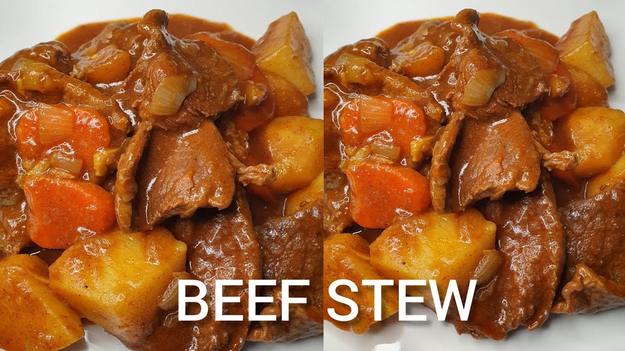 HOW I COOK BEEF STEW/ BASIC COOKING - YouTube