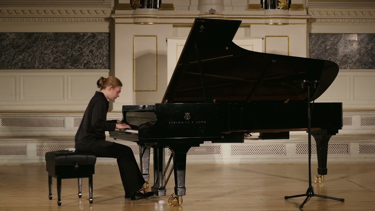 Sofiia Krasnozhon, Franz Liszt, Transcendental Etude No. 12, «Chasse-neige»