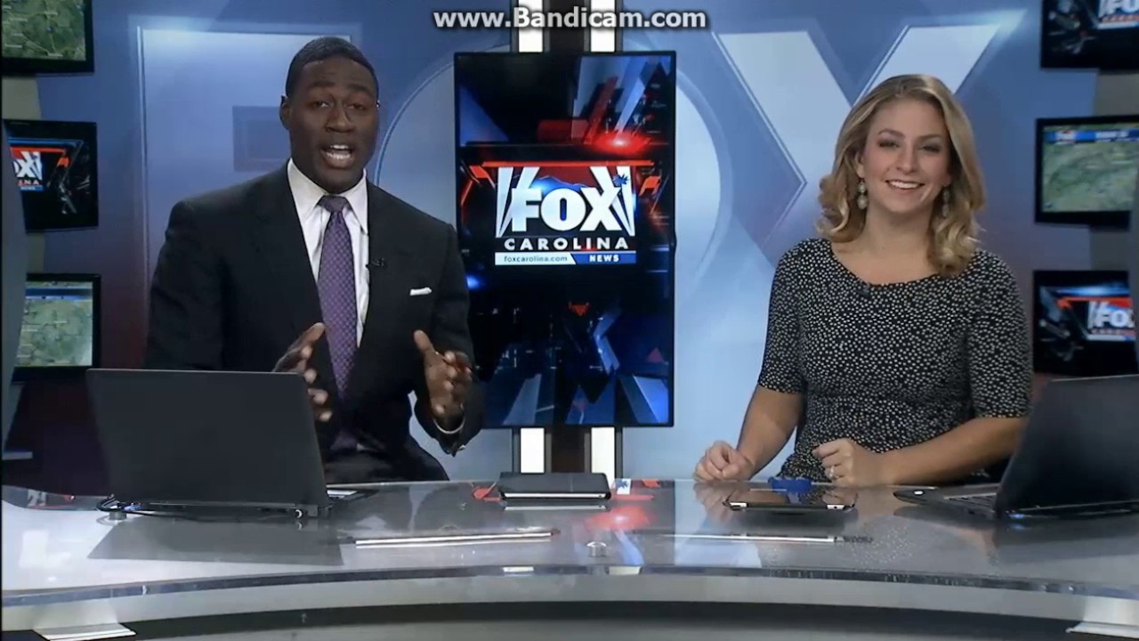 WHNS Fox Carolina Morning News at 4am open January 10, 2017 YouTube