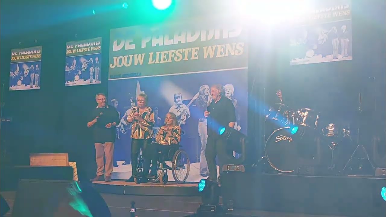 Publiek zingt nog één keer met De Paladijns Jouw Liefste Wens (23 maart 2024)