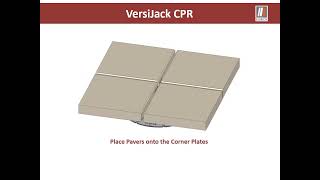 Wind Uplift Concealed Paver Retainer | VersiJack CP Retainer