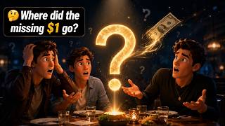 Where Did the $1 Go 🤯 The Famous Missing Dollar !