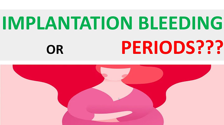 When does implantation bleeding occur after ovulation