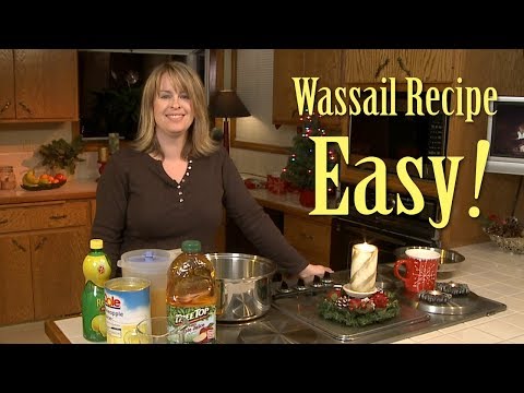 How to Make Fireside Wassail. An Easy Non-Alcholic Christmas Punch Recipe