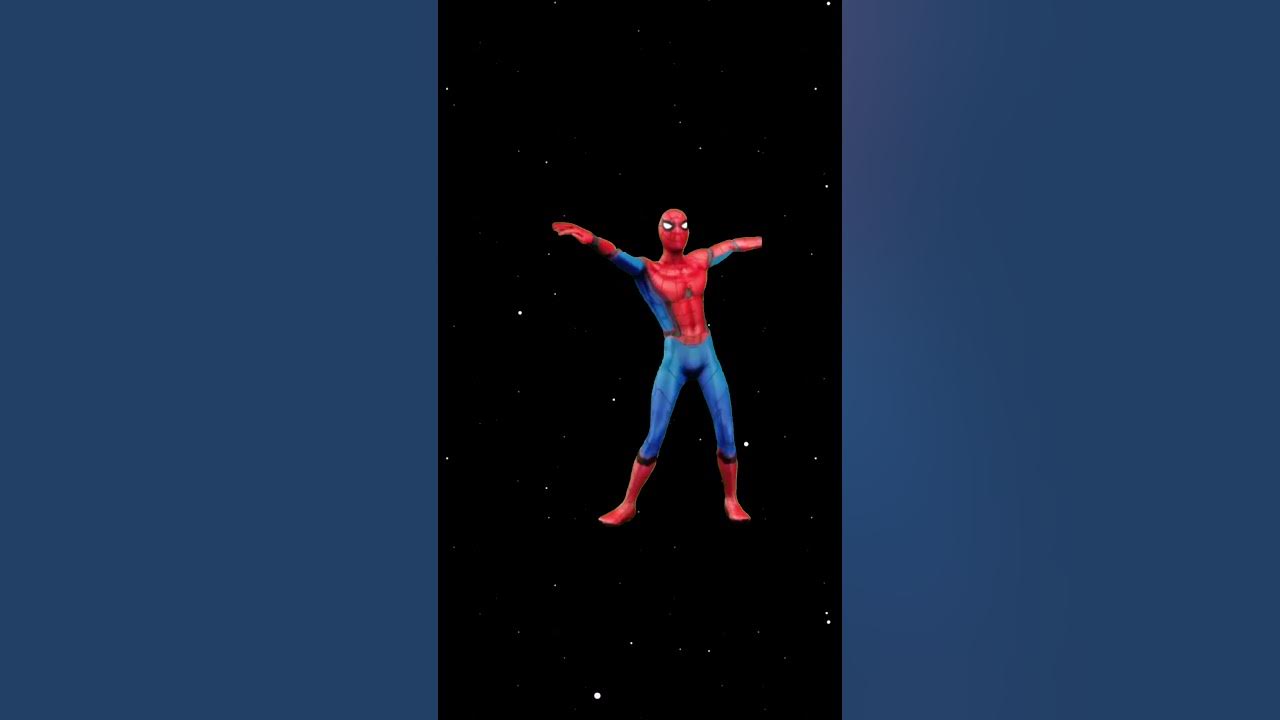 Spider-Man 🕷dances to the song 