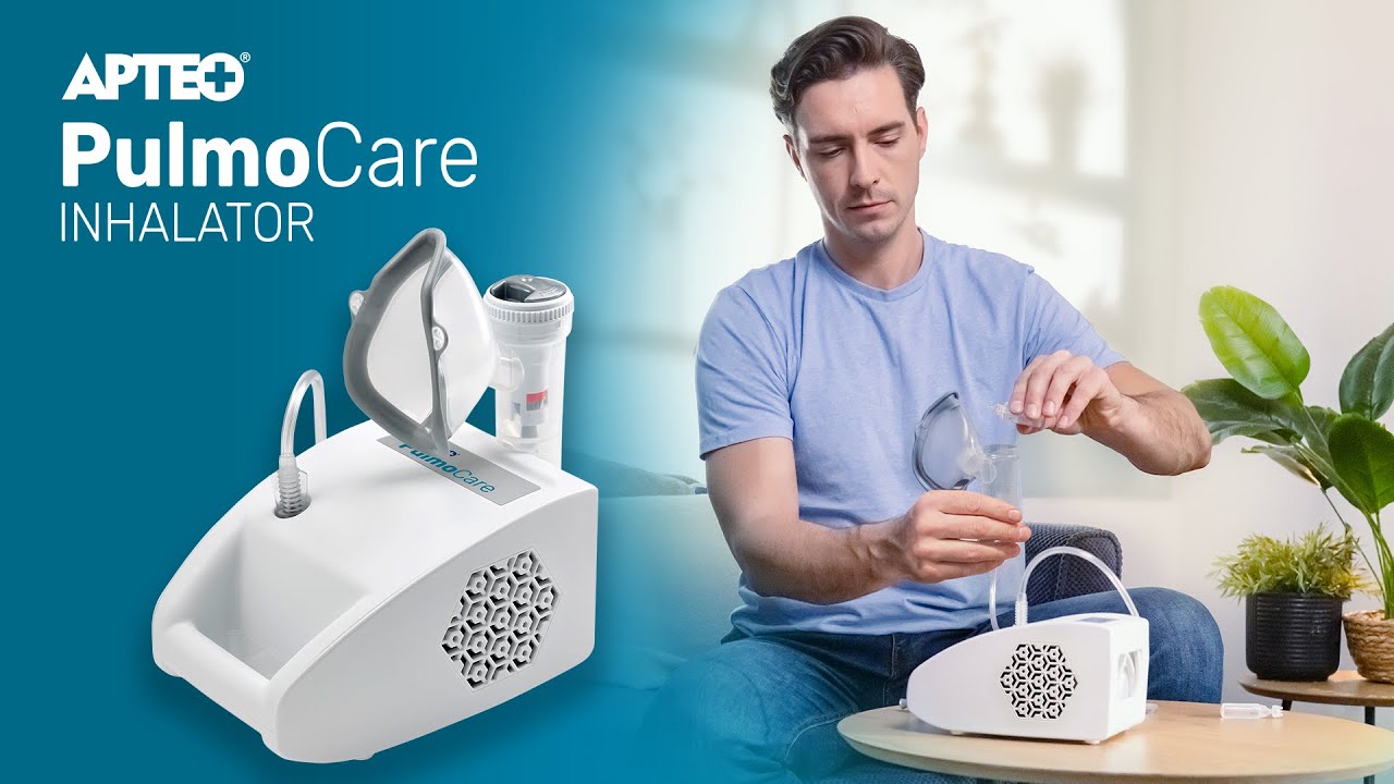 APTEO PulmoCare INHALATOR najlepszy dla dorosłych - YouTube