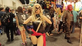Cara's Miss Marvel at Comic-Con 2014 (full interview)