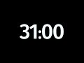 31 Minute Timer ⏱️ Countdown for Focus, Tasks, or Breaks