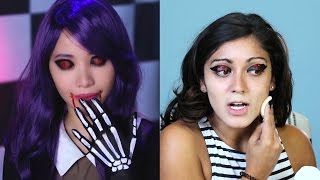 Beauty Newbies: Michelle Phan's Tokyo Ghoul Look