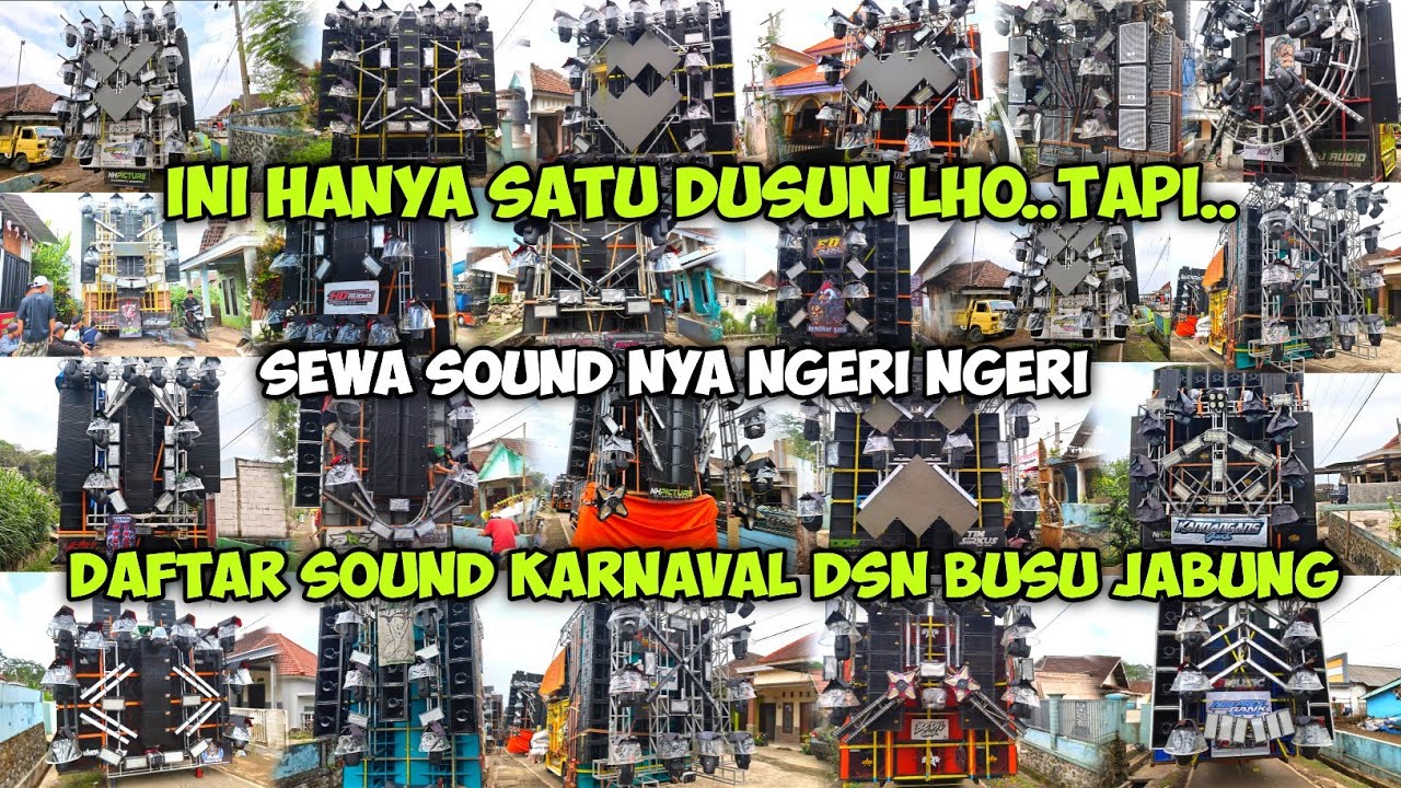Edan,,Walau Hanya 1 Dusun Tapi Sewa sound Gede