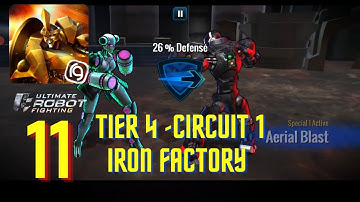 Ultimate Robot Fighting - Tier 4 - Iron Factory Gameplay Walkthrough