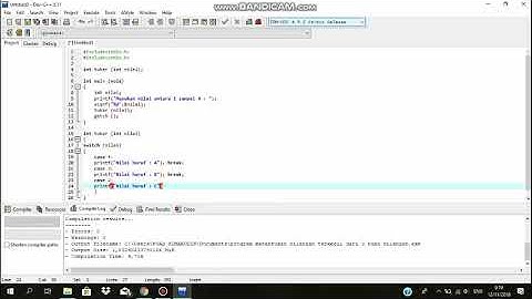 PROGRAM FUNGSI MENGUBAH NILAI KE HURUF A, B, C, D, E