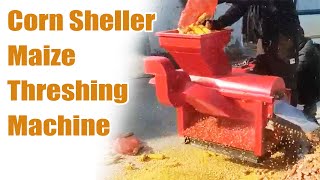 High-Performance Corn Thresher Machine - Fast and Efficient Maize Shelling#corn #maize #sheller