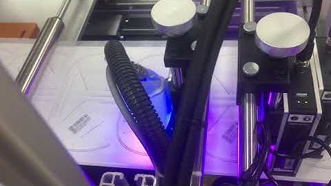 Medical mask UV coding with large characters - PIJ high resolution inkjet printer