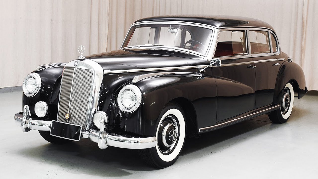 w186 Mercedes-Benz 300 Adenauer the biggest serial car of the German production of its time, 1952