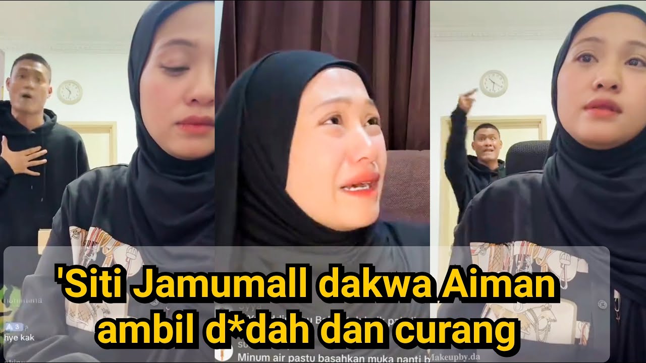 Siti Jamumall Diceraikan Kali Kedua Dengan Talak Dua Ketika 'Live' Di Tiktok