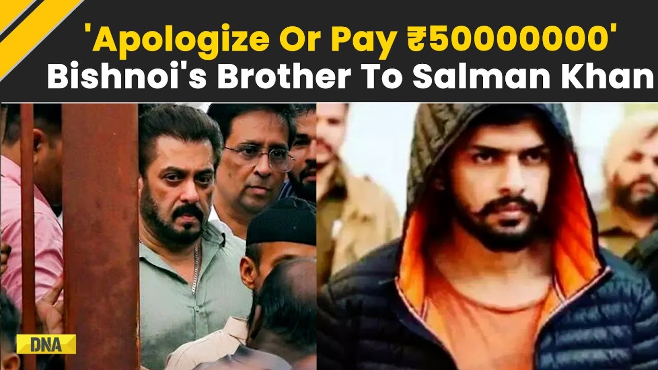 Another Death Threat To Actor Salman Khan By Lawrence Bishnoi's Brother ...
