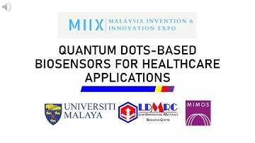 MIIX2023 E173 QUANTUM DOTS BASED BIOSENSORS FOR HEALTHCARE APPLICATIONS